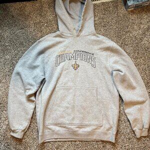 Reebok Men's Grey Hoodie